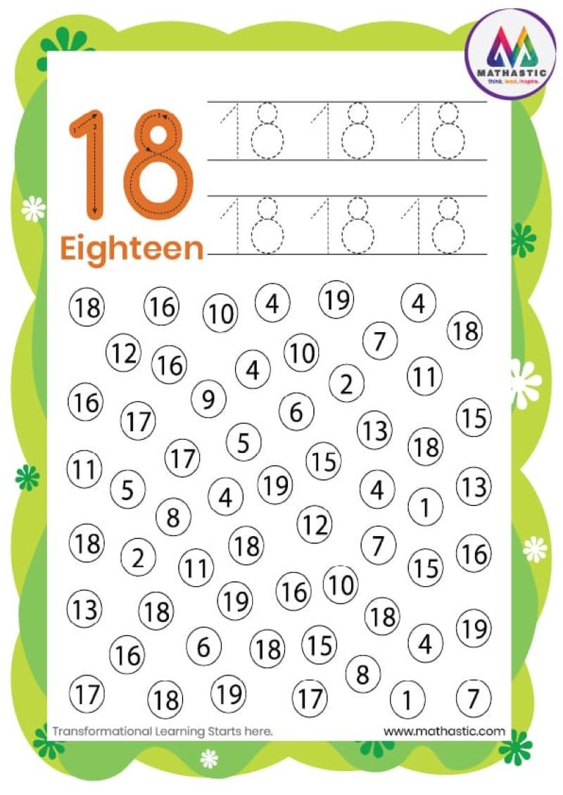 Number 18 - Mathastic