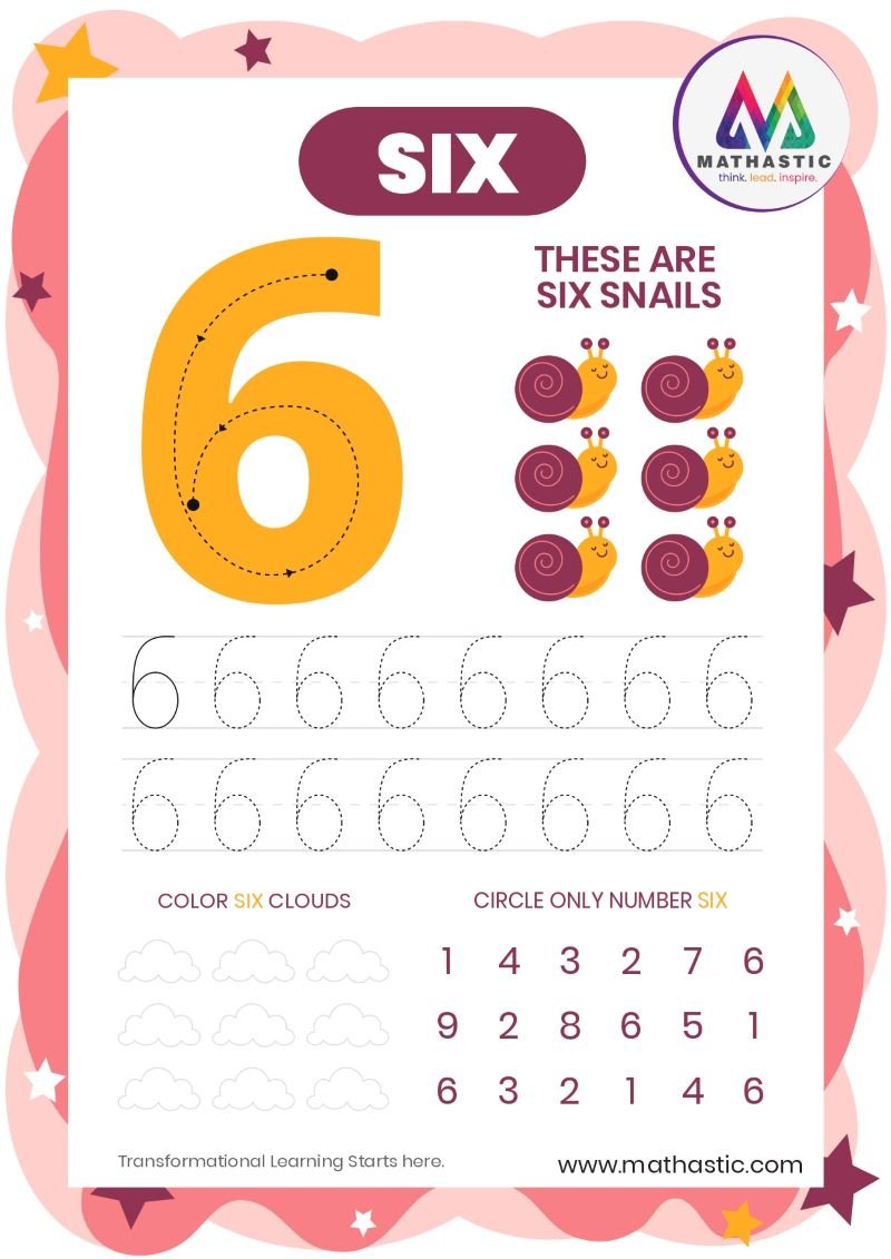 Number 6 - Mathastic